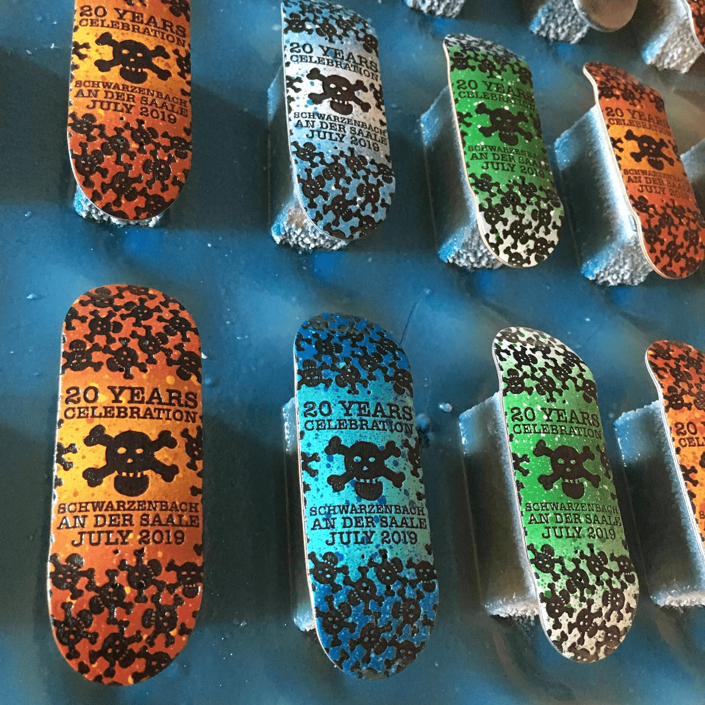 Fast Fingers 20 (2019) anniversary decks.