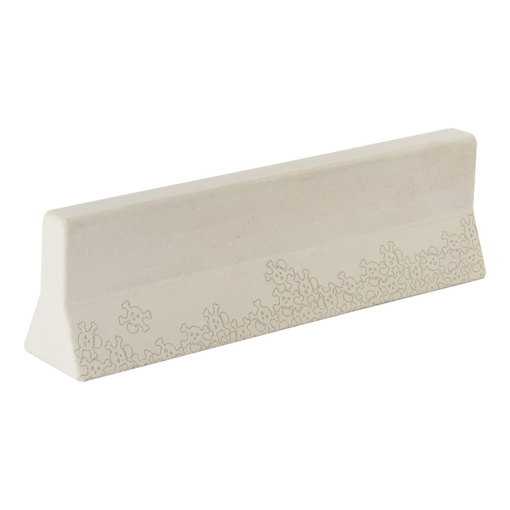 A Blackriver concrete jersey barrier fingerboard obstacle.