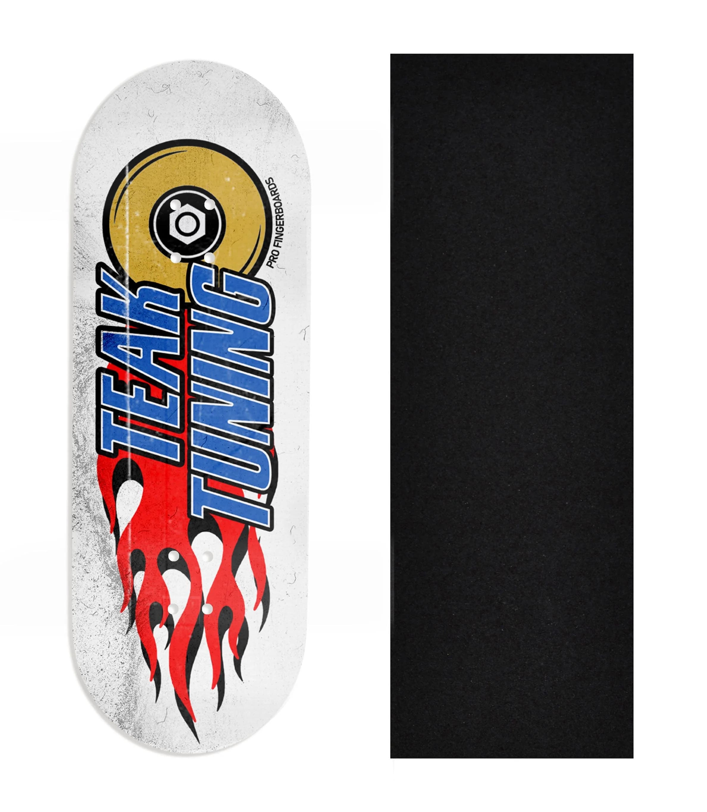 Teak Tuning wooden fingerboard deck product image.